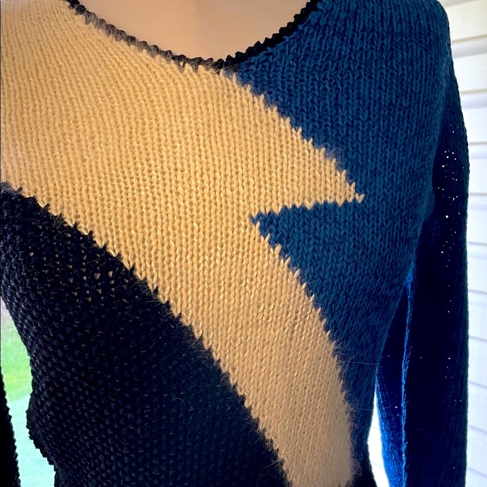 Women’s VINTAGE 80’s NORDSTROM Rayon, Acrylic, Wool & Angora Sz S Sweater